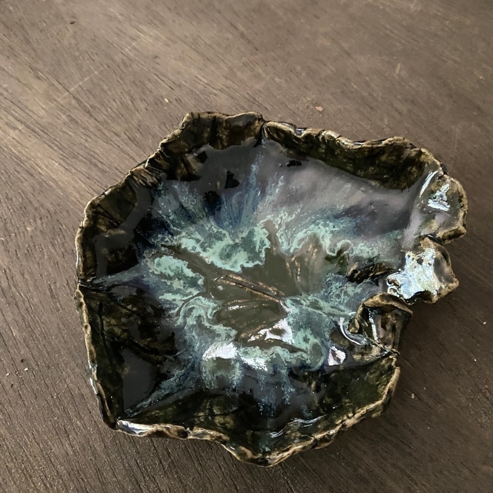 Stunning Handmade Trinket Dish